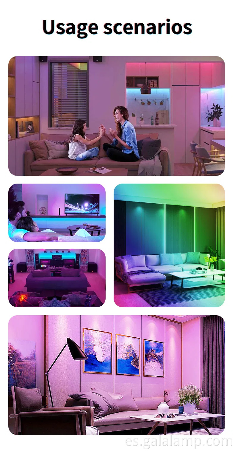 Smart RGBW Luz de techo dimmable con características de control remoto